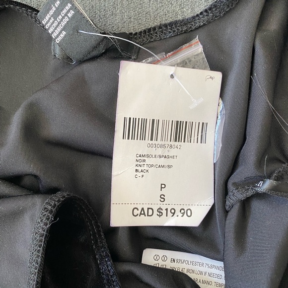 Forever 21 NEW velvet bodysuit black small - Picture 3 of 4